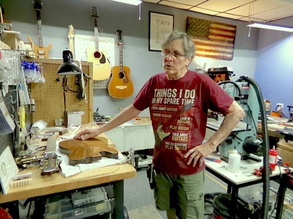 Guitar tech  hits right chord in retirement